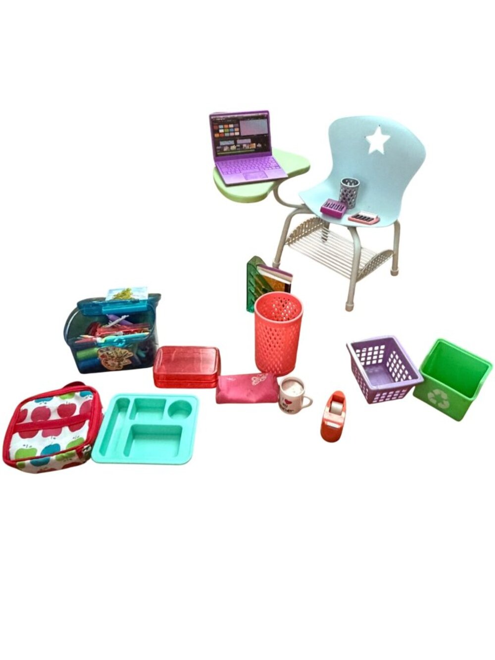 American Girl/Our Generation School Accessories For 18 In Dolls-GUC